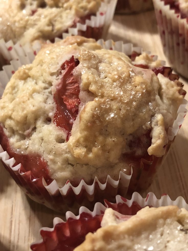 Strawberry Breakfast Muffins – Simply Scrumptious by Sarah